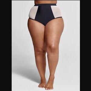 Fashion to Figure x Sara Rae Vargas Guapa High Waist Mesh Side Bikini Bottoms 4X